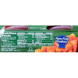 Diced Carrots, Cut Green Beans, Whole Kernel Sweet Corn, Sweet Peas - Variety Pack of 4 Libby's Microwavable Individual Cups (16 Servings Total) - Bundle