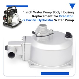 1" Water Pump Housing Replacement for Predator Pacific Hydrostar 1 inch 79cc Gasoline Engine Clear Water Pump Body Parts