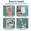 Shower Head Holder No Drilling, 360° Adjustable Shower Holder Bracket,