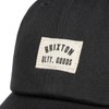 Brixton Woodburn Cap Baseball Cap Curved Brim Metal Buckle, Black