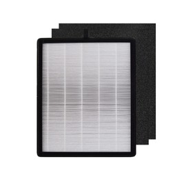 PUREBURG Ersatz-Filter-Set kompatibel mit Zigma Aerio-300 & Medion MD 10444 UND MD 10378 Luftreiniger,Aktivkohle und H13 True HEPA