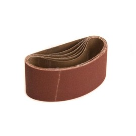 Mirka 57-3-24-100 3-Inch by 24-Inch Portable Abrasive Belt by weight Cloth 10 pieces