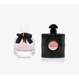 YSL Yves Saint Laurent Mini Black Opium and Mon Paris Perfume Eau de Parfum Duo (2 X 0.25 Ounce)…