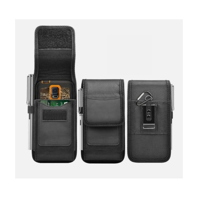 Fastsun Canvas Case Pouch Holster with Belt Clip/Loop for ATT