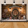 Christmas Background, Christmas Photo Background, Christmas Wooden Wall Photo Background,