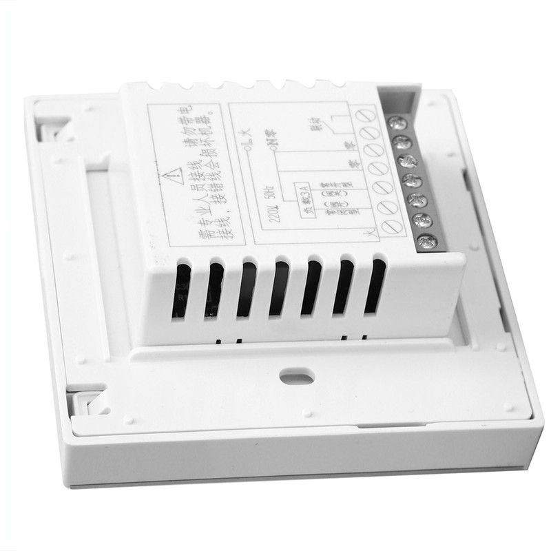 Plumbing Floor Heating Thermostat WallHung Boiler Temperature Control Panel Switch