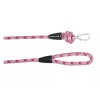 Arcadia Trail High Visibility Paracord Leash 4ft - Pink
