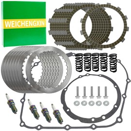 Clutch Kit Heavy Duty Springs & Cover Gasket Compatible with Honda Shadow Aero 1100 Shadow ACE 1100 Shadow Spirit 1100 VT1100C1 VT1100C VT1100C2 VT1100C3 1995-2007