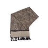 Sakkas Two Tone Vintage Jacquard Paisley Pashmina Shawl Wrap Scarf
