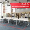 XFasten Carpet Marker Strips for Classroom, 100 Feet (4 Rolls)
