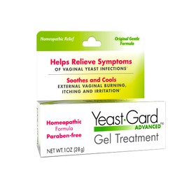 YeastGard Advanced Homeopathic Yeast Treatment Vaginal Gel -White 1 oz