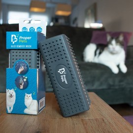 Proper Pets Pet Hair Remover Easy Removal of Pet Hair on Sofa, Textiles, Textile Surfaces and Vehicle Upholstery