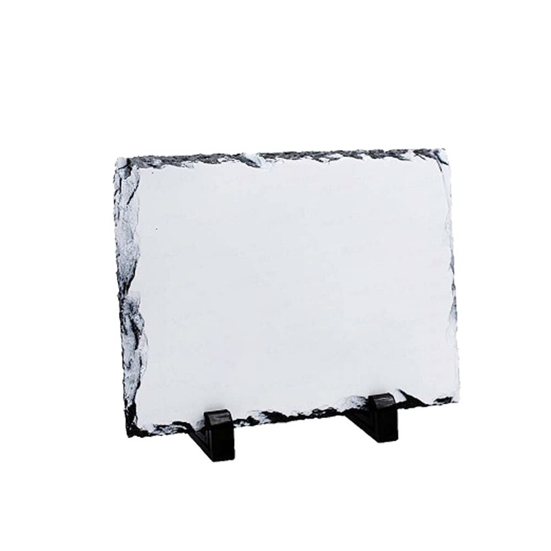 MR.R Sublimation Blanks Slate Plate Rectangular Photo Frame Custom Photo