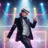 Sombrero Fedora Michael Jackson Disfraz Pachuco Festival