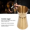 Double Head Cocktail Jigger Stainless Steel Gold Wine Jigger Bar