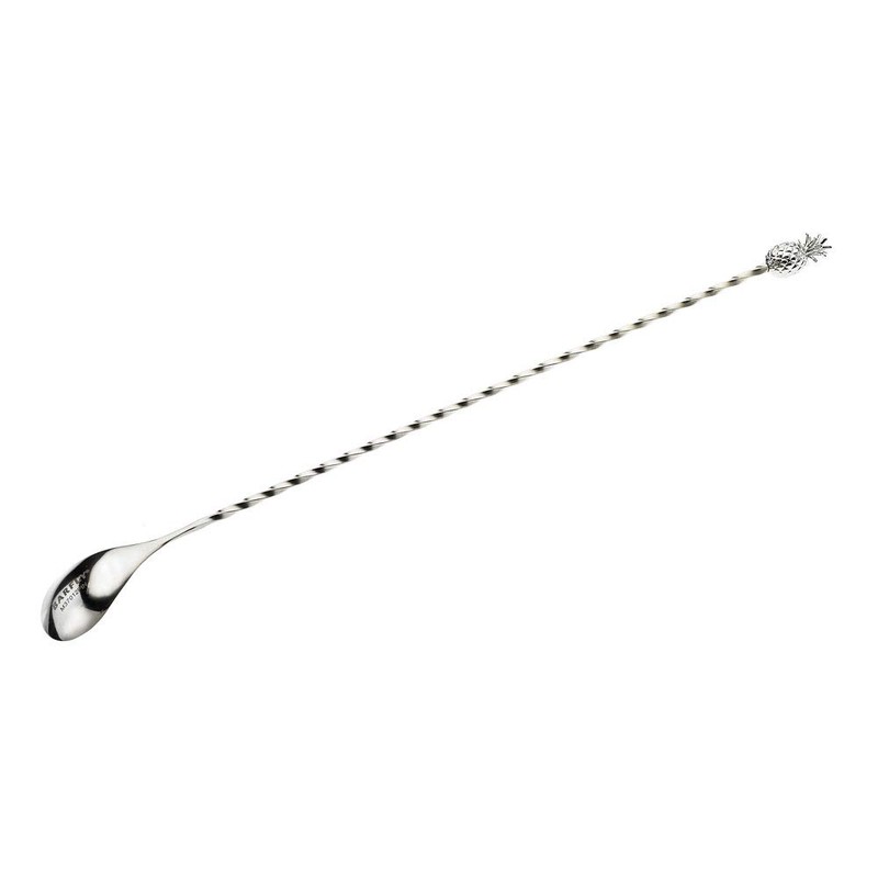 Barfly Pineapple Bar Spoon, End 13 1/4" (33.7 cm), Stainless