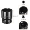 sourcing map Deep 6-Point Impact Socket 1/2" Drive 27mm Metric