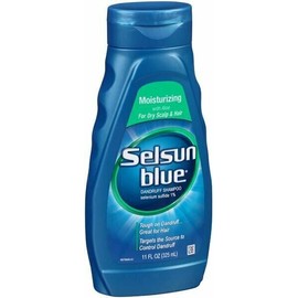 Selsun Blue Moisturizing Dandruff Shampoo Dry Scalp & Hair Aloe Enriched 11oz