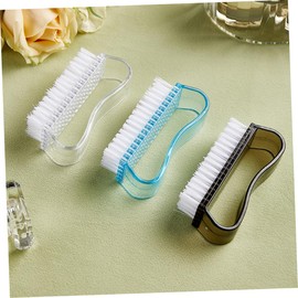 Healvian 6pcs Nail Brush for Finger Nail Cleaning Design Material for Manicure and Pedicure Compact and Lightweight for Daily Use and Travel