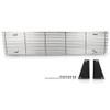PIT66 Main Stainless Chrome Billet Grille Compatible with Chevy Blazer
