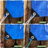 Rugged Rhino All Weather 100% Waterproof Heavy Duty Tarp, 2