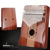 MOOZICA Koa and Spruce Wood 17 Keys Kalimba Professional Marimba