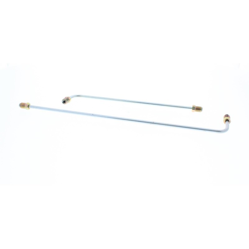 Dual Outlet Master Cylinder Steel Dual Brake Line Kit