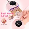 JODSONE Quick U V LED Nail Lamp with 4 Timer