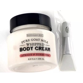 Beekman 1802 Apricot & Honey Tea Pure Goat Milk Whipped Body Cream         8 oz
