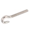 10pcs 304 Stainless Steel Eye Bolt Hooks, Open Bolt Hook