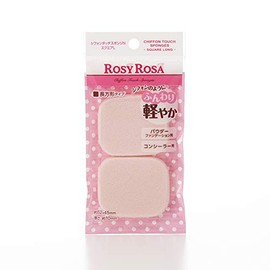 Rosy Rosa Chiffon Touch Sponge N Square Large 2 Pack
