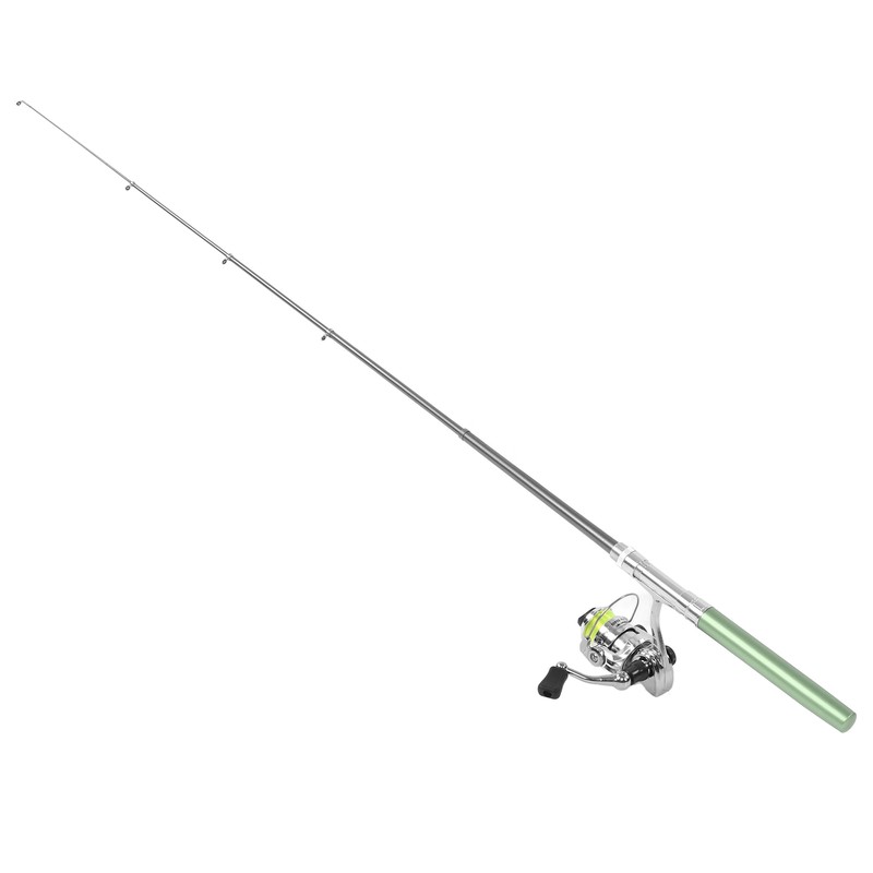 Portable Mini Pen Shape Fishing Rod Pole Pocket Retractable Fishing