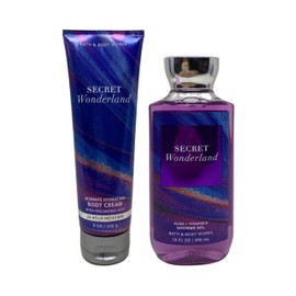 Bath and Body Work Secret Wonderland - Duo Gift Set - Body Cream and Shower Gel
