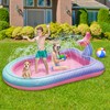 68" Sprinkler & Splash Pad for Kids, Large Outdoor Mermaid