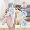 OWill Cat Nail Clippers with Safety Guard LED Light, Safe