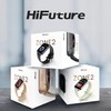 HiFuture Future Zone2 Bluetooth Calling Smart Watch, Pink