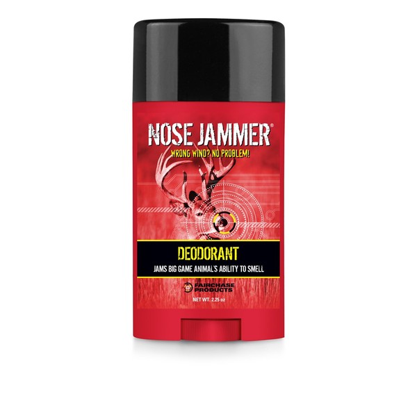 Nose Jammer Hunting Accessories - Stick Hunting Deodorant For Men and Women, No Aluminum, No toxins, Scent Away Deodorant, 2.25 oz