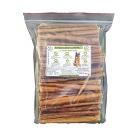 Dogscape Chew Bully Sticks 6 Inch Regular Size (100 Pcs/Pack) Premium Dog Chews Promotes Dental Health All-Natural Premium Dog Chew Natural Long Lasting Dog Treat Regular.