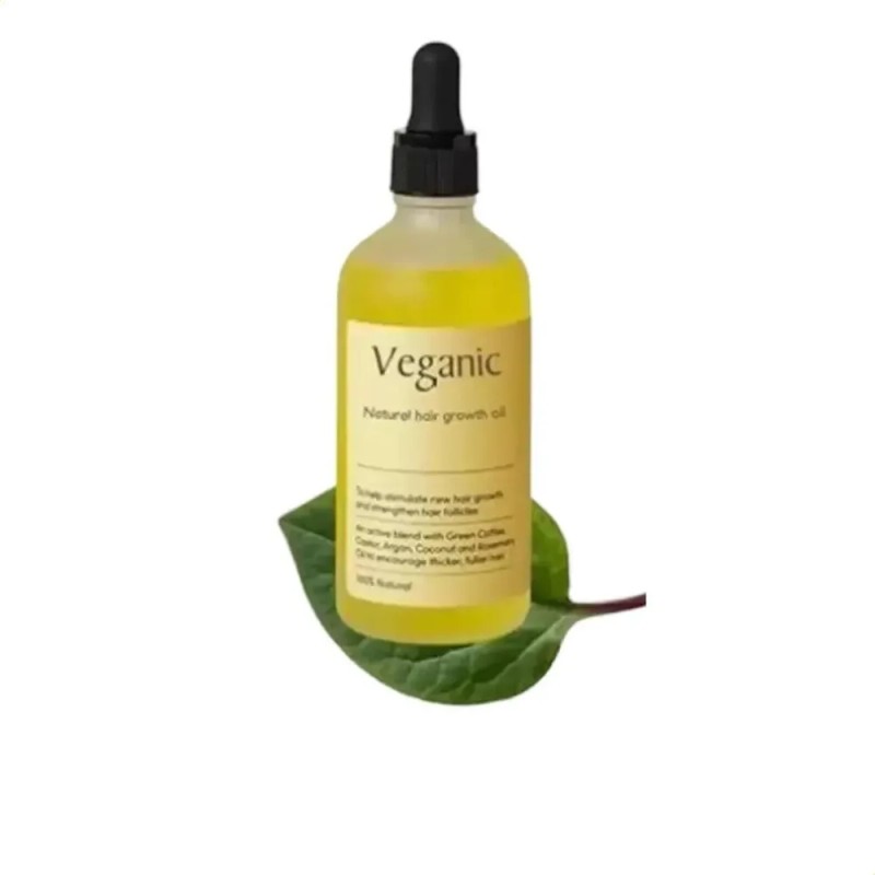 Aceite Esencial Para El Cuidado Del Cabello Con Plantas De