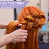 3pcs Topsy Tail Hair Tool, Hair Braiding Tool French Braid