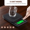 YONCON Coffee Scale with Timer - 0.1g Accurate, 3kg Drip