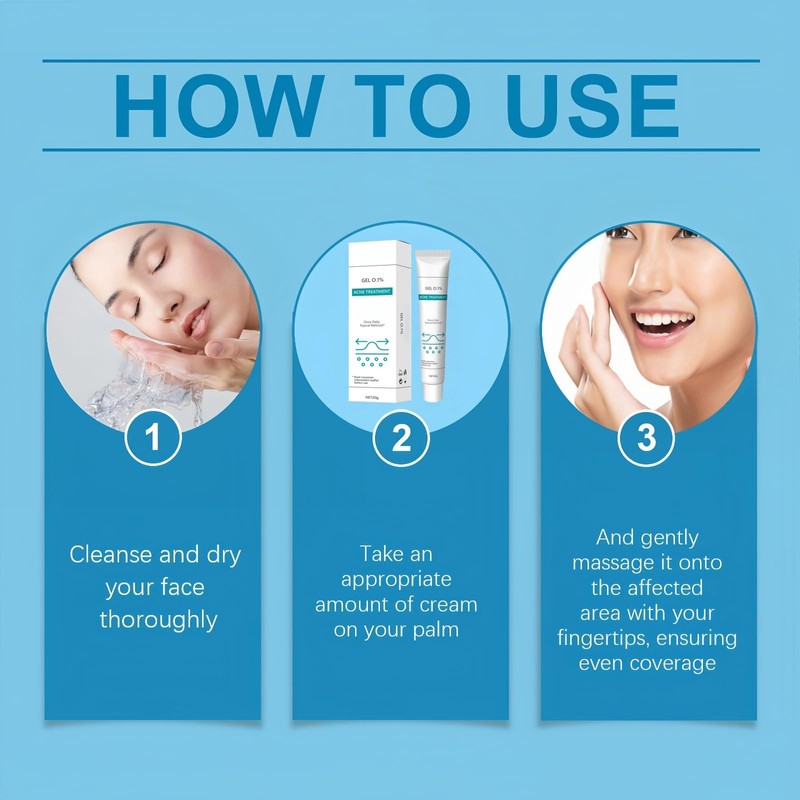 Acne Control Cream for Face,Acne Treatment Gel,A-cne Treatment,A-cne Face Cream,Ac-ne