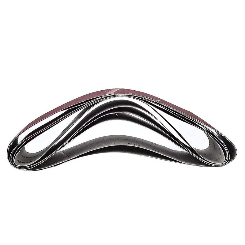 6-Piece GXK51-B 915 x 100 mm Oxidised Aluminium Oxide Sanding