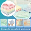 AwObEpl 8 Pack Cotton Kitchens Dish Towels Set Fast Drying
