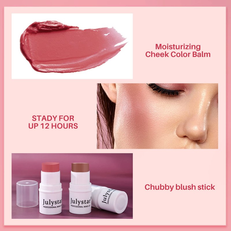 Cynamus Cream Blush Stick, Blush Cream, Blush Stick, Matte Highlight