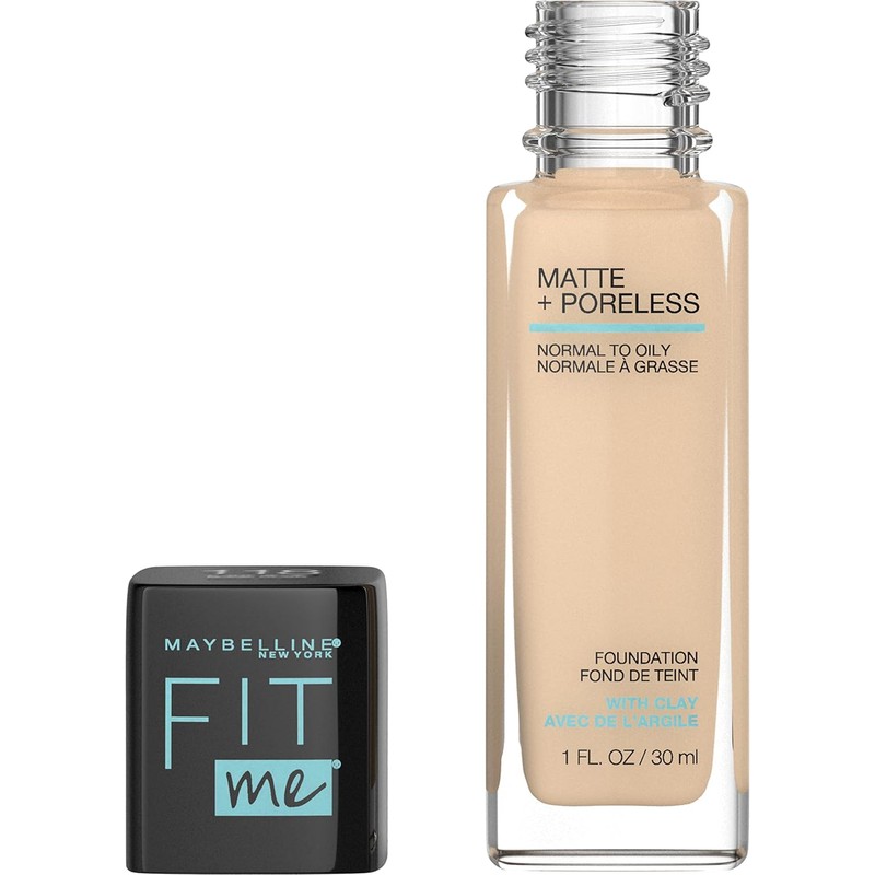 Maybelline Base de Maquillaje Fit Me Matte, 118 Light Beige