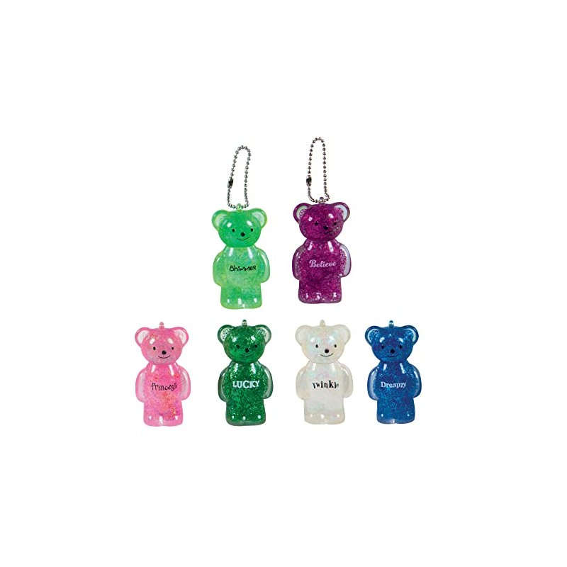 Raymond Geddes Jelly Bears Keychain 24 Pack (65558)