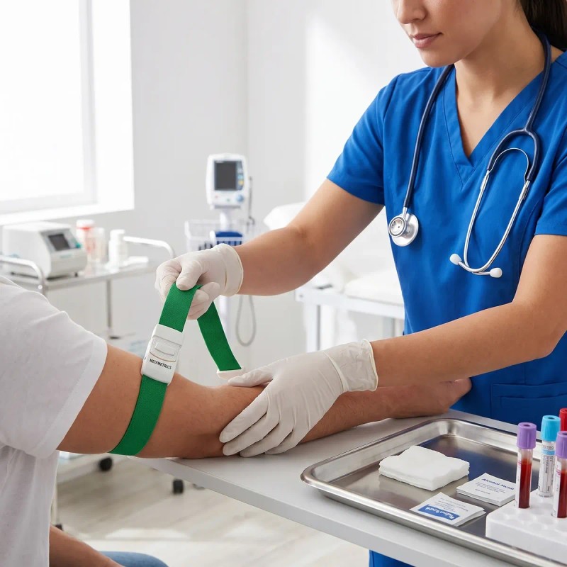 Torniquete Médico Ligadura Primeros Auxilios Enfermería