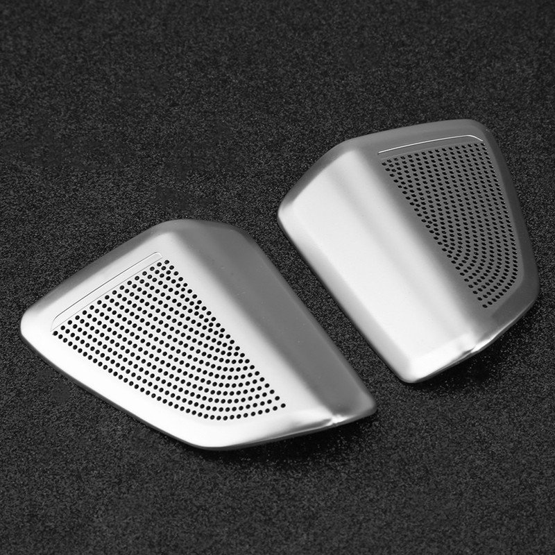 1 Pair of Car Door Stereo Audio Speaker Decoration Cover