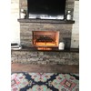 EasyFirePits 36 Inch Stainless Steel Lifetime Warranted Gas Fireplace Replacement